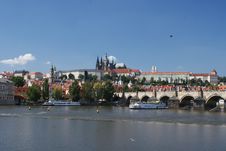 Panoramic View Of Prague Castle Stock Photography Panoramic View Of Prague Castle Stock Photography