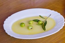 Olives With Olive Oil Stock Image Olives With Olive Oil Stock Image