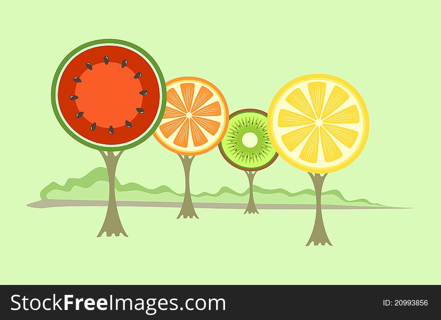 Fruit-like Trees