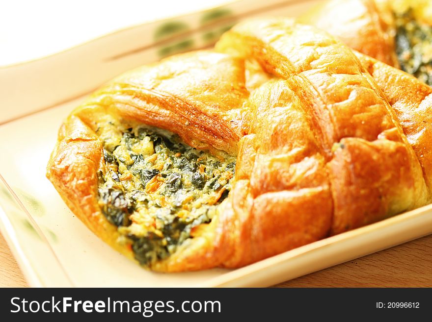 Spinach Croissant