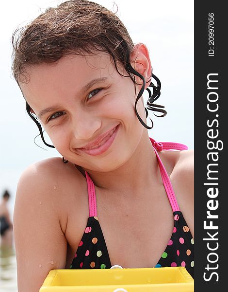 Girl at the Beach