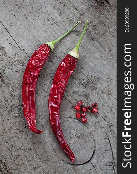 Dried red pepper