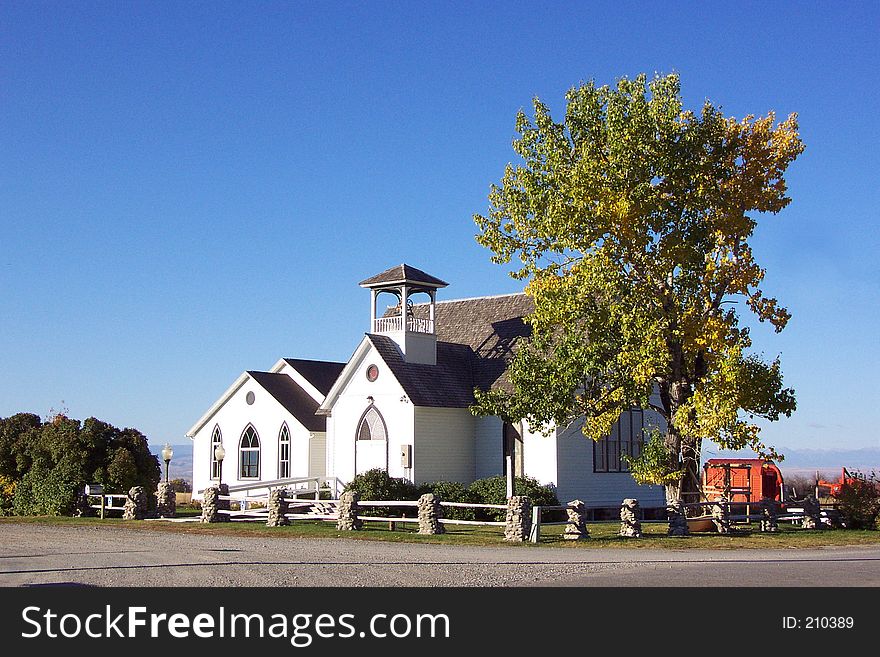 The rural area of Springhill Community is proud of the little white church that sits on the corner off the main road.