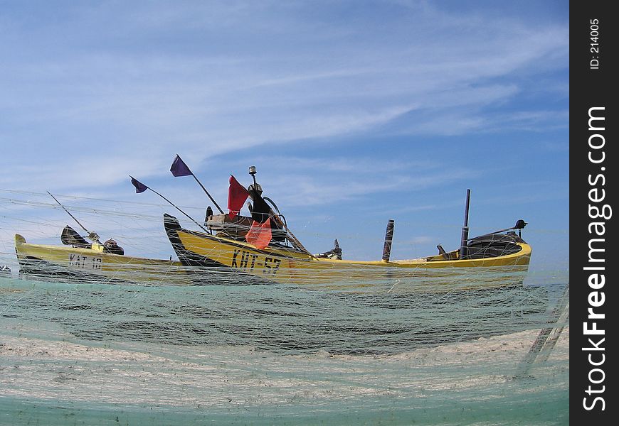 Boat Ad Fishing Nets