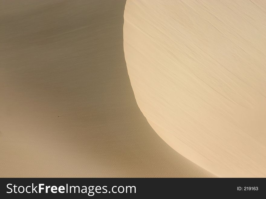 Sand dune abstract ladscape. Sand dune abstract ladscape