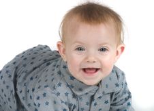 Baby Smiling Royalty Free Stock Photography