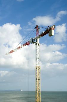 Tall Crane Royalty Free Stock Photography