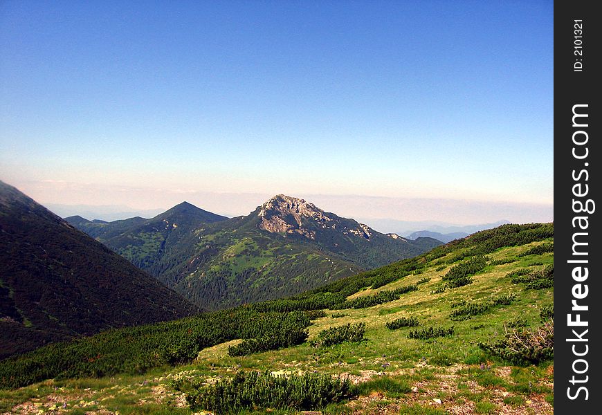 Western Tatra beautiful Slovak Mountains