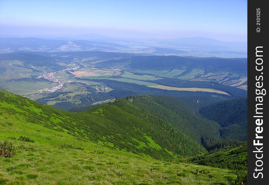 Western Tatra beautiful Slovak Mountains