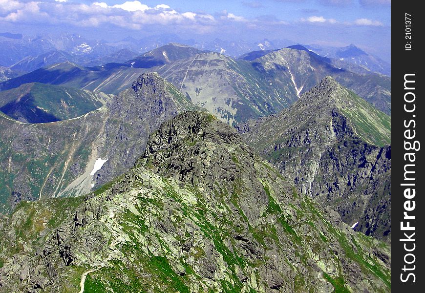 Western Tatra beautiful Slovak Mountains