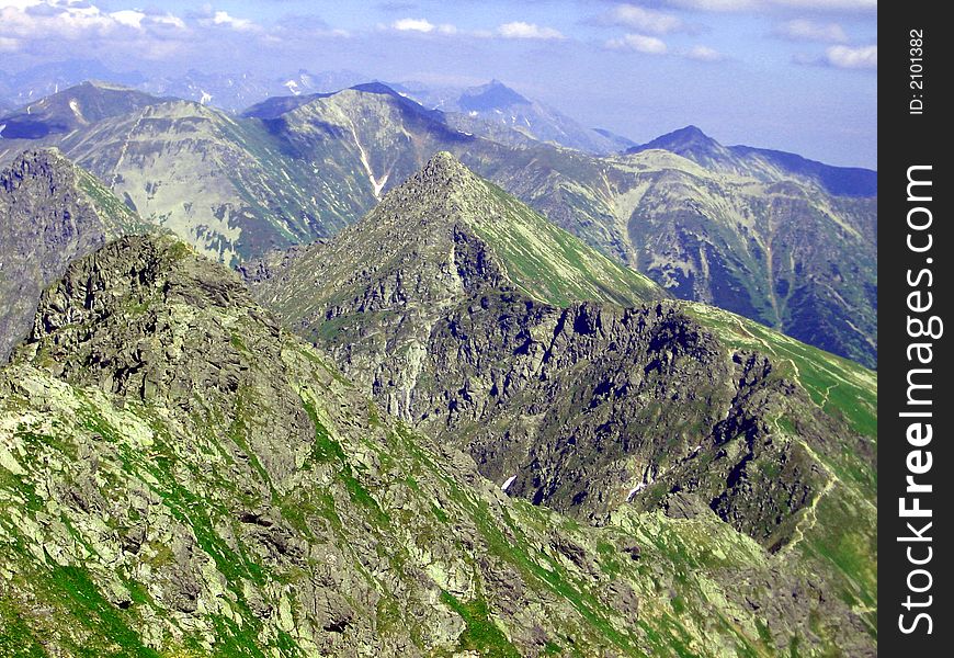 Western Tatra beautiful Slovak Mountains
