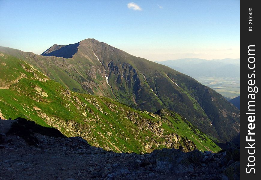 Western Tatra beautiful Slovak Mountains