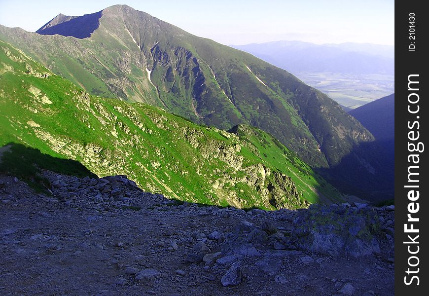 Western Tatra beautiful Slovak Mountains