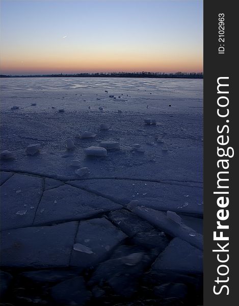 Frozen land of broken ice,. Frozen land of broken ice,