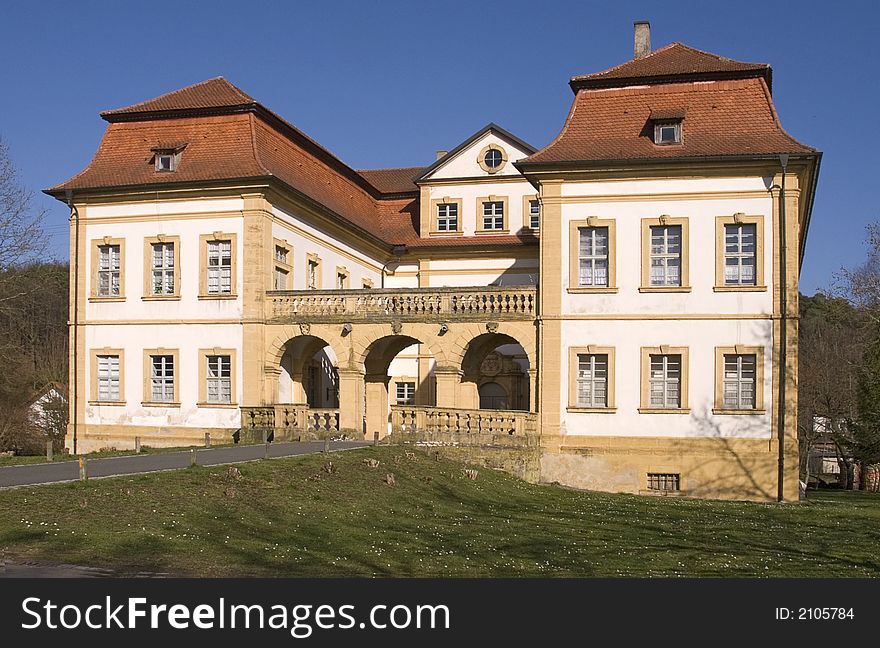 Historic castle in northern bavaria. Historic castle in northern bavaria