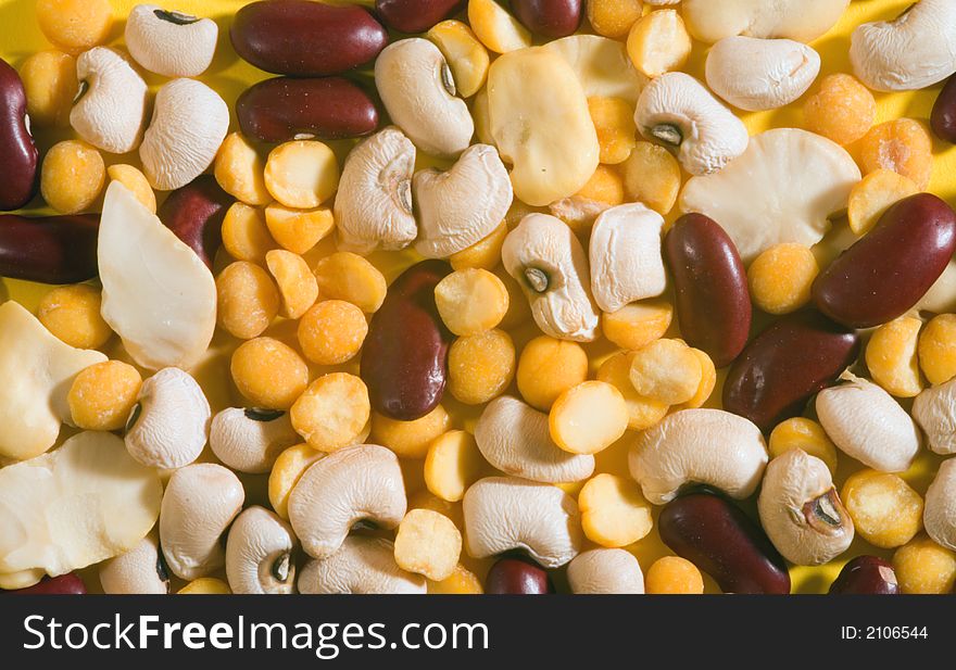 Variety of beans