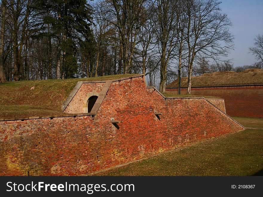 Subterranean fort in Czech republic