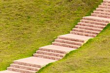 Brick Sidewalk Royalty Free Stock Image Brick Sidewalk Royalty Free Stock Image