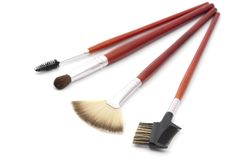 Makeup Brushes Stock Image