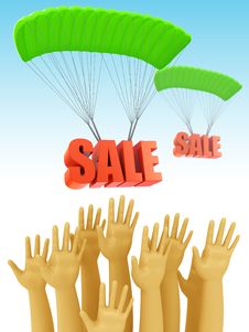 Sale Season Stock Photo