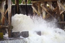 Dam For Water Stock Photography