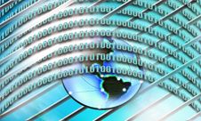Binary Code, Internet Concept Stock Photography Binary Code, Internet Concept Stock Photography
