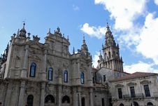 Santiago De Compostela Cathedral Royalty Free Stock Images Santiago De Compostela Cathedral Royalty Free Stock Images