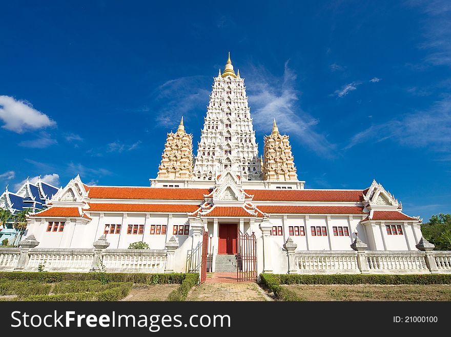 Temple In The Blue Sky