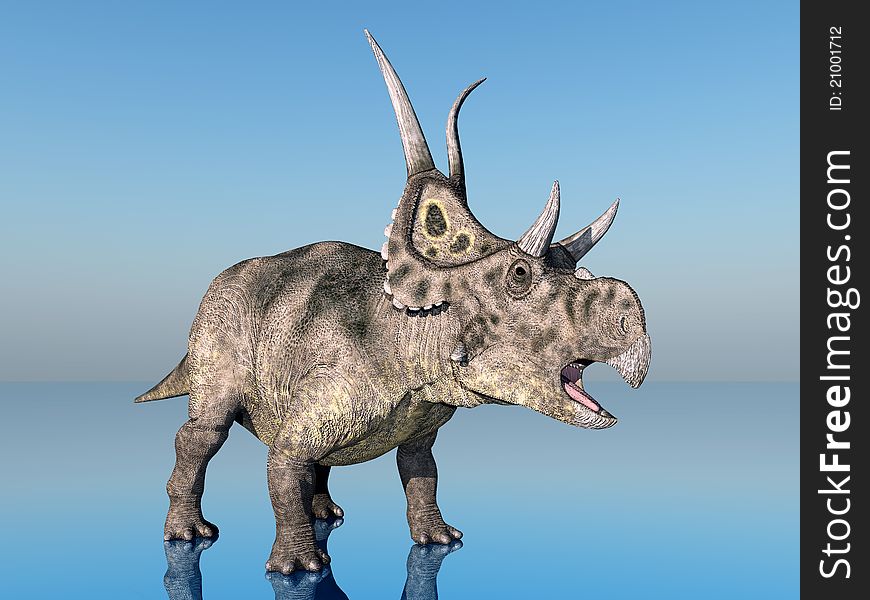 Dinosaur Diabloceratops