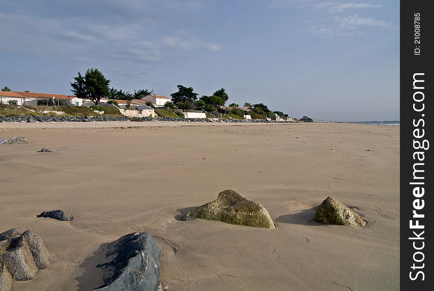 Houses on the beach