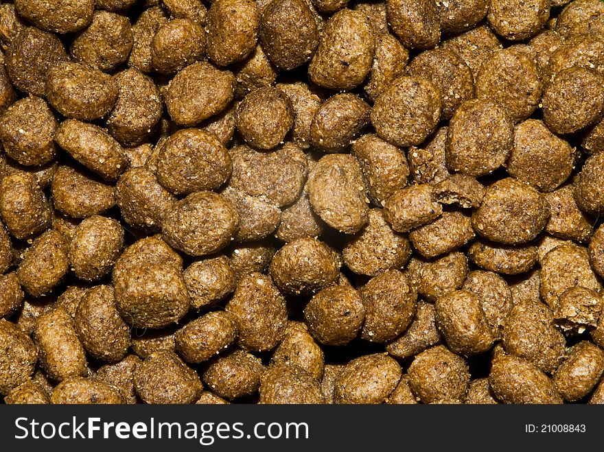 Nutrient dry cat food mix