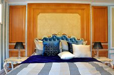 Lively Color Bedroom Royalty Free Stock Photos