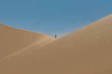 Wind In The Desert Royalty Free Stock Image Wind In The Desert Royalty Free Stock Image