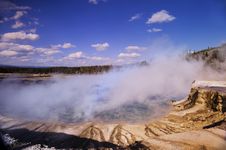 Midway Geyser Basin Royalty Free Stock Photo Midway Geyser Basin Royalty Free Stock Photo