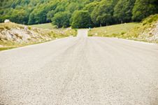 Country Road Through Hills Royalty Free Stock Photo Country Road Through Hills Royalty Free Stock Photo