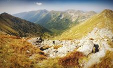 Mountain Panorama Royalty Free Stock Images