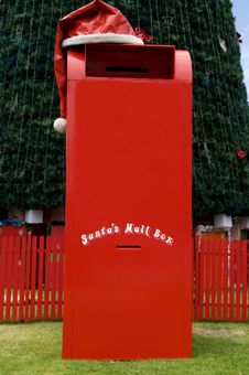 Santas Mail Box Royalty Free Stock Photography Santas Mail Box Royalty Free Stock Photography