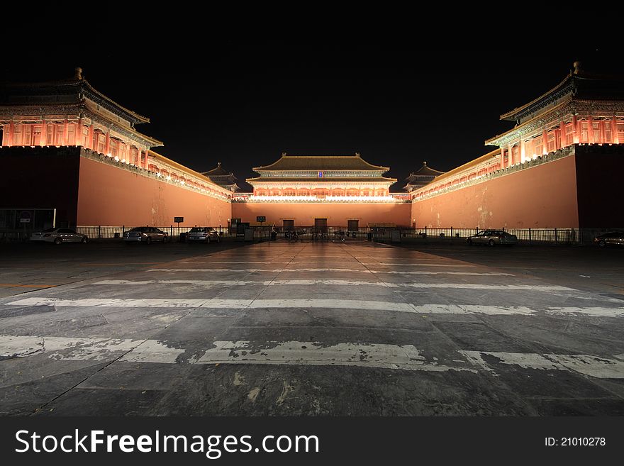 The Forbidden City in China,the Imperial Palace. The Forbidden City in China,the Imperial Palace.