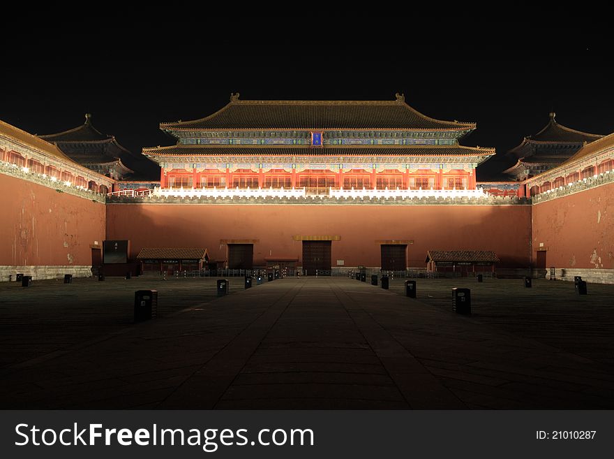 The Forbidden City in China,the Imperial Palace. The Forbidden City in China,the Imperial Palace.