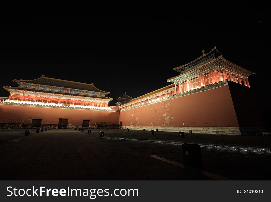 The Forbidden City in China,the Imperial Palace. The Forbidden City in China,the Imperial Palace.