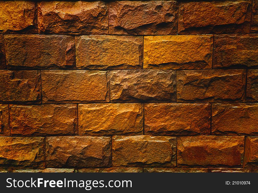 Old brick wall in vantage style