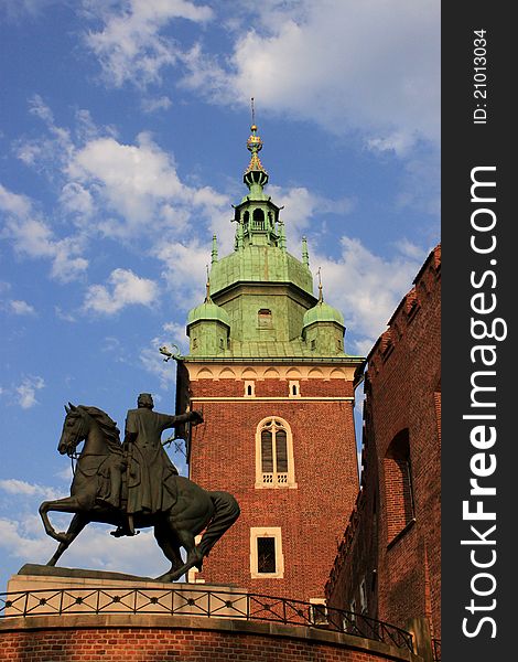 Historical Wawel in polish Cracow