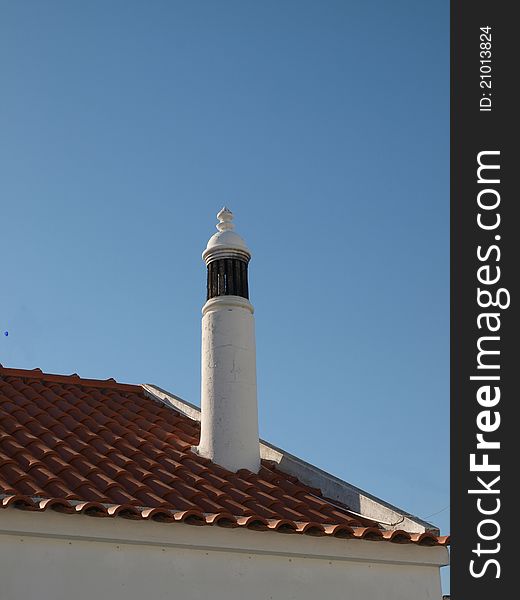 Chimneys of the Algarve in Portugal. Chimneys of the Algarve in Portugal