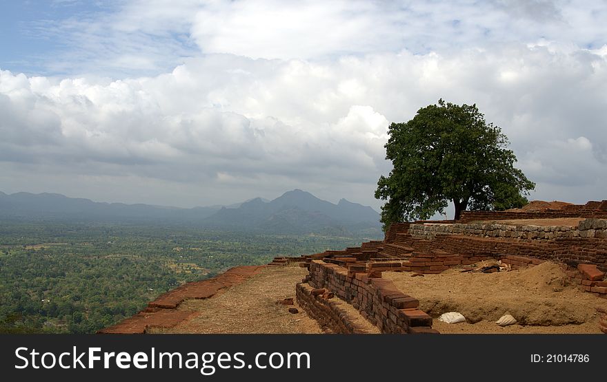 View from Sigiriya Rock, Sri Lanka