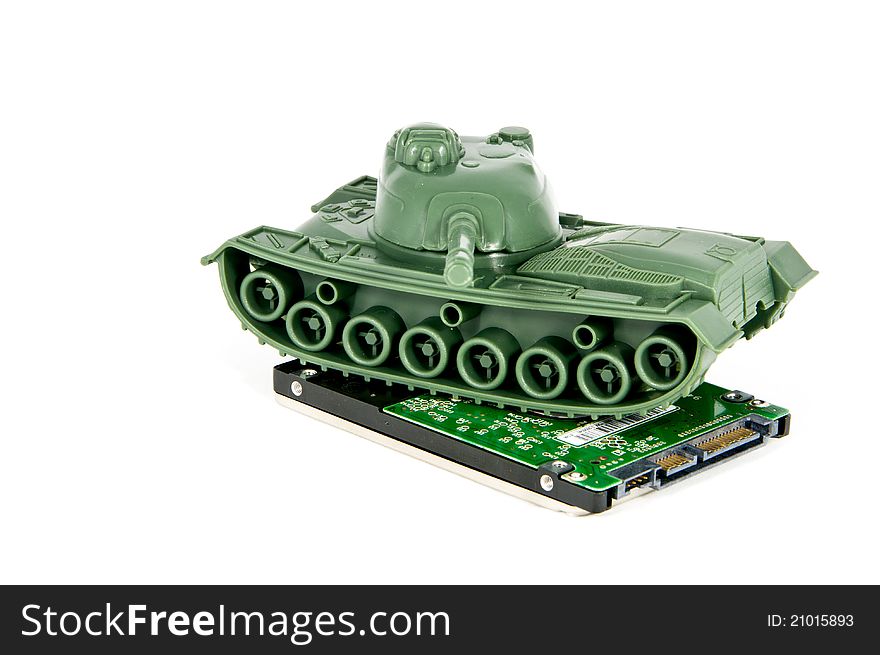 Toy Tank protect hard disk