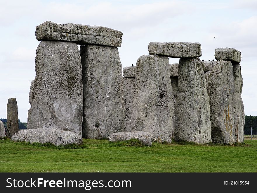 At Stonehenge