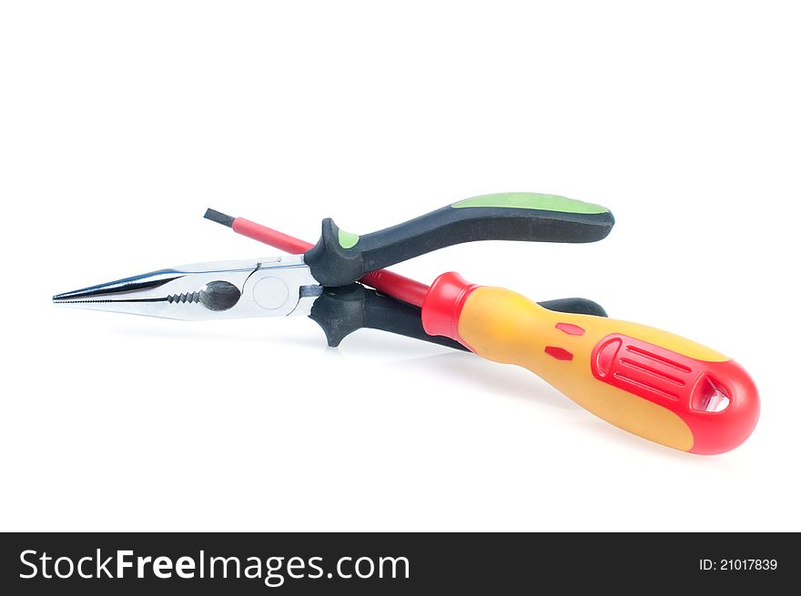 Pliers And Screwdriver