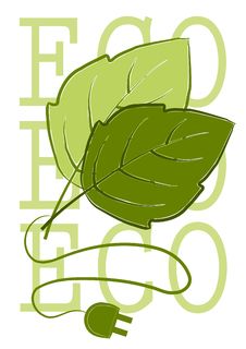 Eco Leafs - Stock Image Eco Leafs - Stock Image