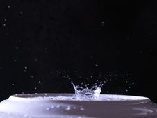 Water Drop Crown Stock Image Water Drop Crown Stock Image