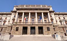View Of The Courthouse Trieste Stock Image View Of The Courthouse Trieste Stock Image